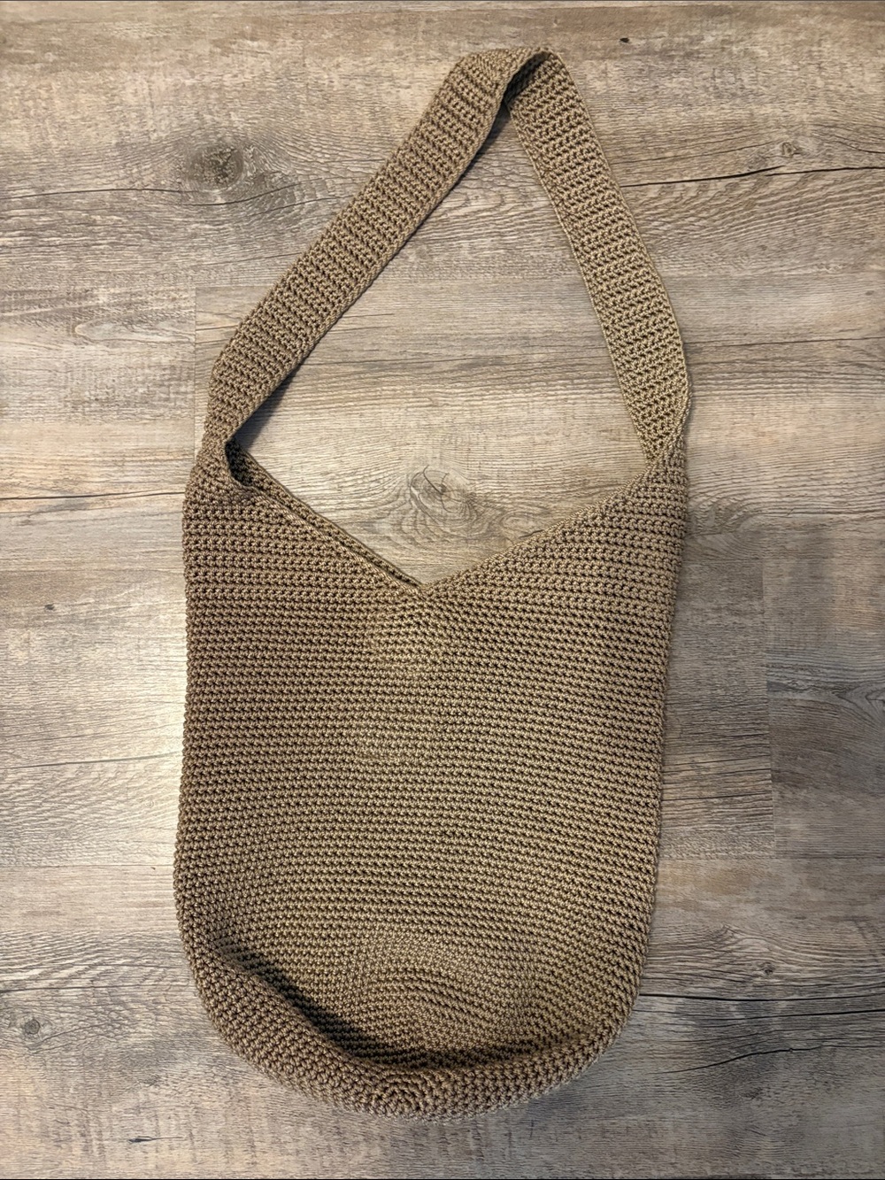 The Sak Knit Shoulder Bag - Taupe - Picture 3 of 3